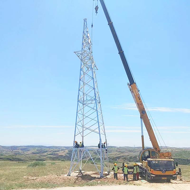 Stáisiún Bonn 5G Túr Cumarsáide Cruach Uillinn Tube Aonair